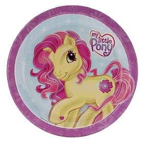 Party Supplies - My Little Pony 9" Dinner Plates (8)