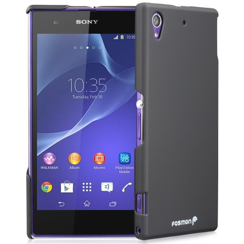 Fosmon MATT-HQ Rubberized Protective Hard Case for Sony Xperia Z1S - Retail Packaging (Black) Fosmon MATT-HQ Rubberized Protective Hard Case for Sony Xperia Z1S - Retail Packaging (Black)