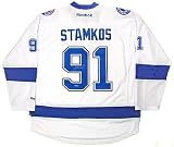 Steven Stamkos Autographed Tampa Bay Lightning White Jersey (UDA COA)