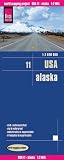 Alaska 1 : 2.000.000: Kartenbild 2seitig, klassifiziertes Stra�ennetz, Ortsindex, GPS-tauglich, Kartenbild 2seitig, klassifiziertes Stra�ennetz, Ortsindex, GPS-tauglich, rei�- und wasserfest