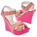 ANNE KLEIN NEW YORK Women's Sharon (Fuchsia/Natural 6.0 M)