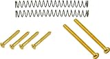 DiMarzio Humbucker Mounting Hardware Kit, Black Bridge