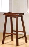 Coaster 29-Inch Dining Barstool, Cherry