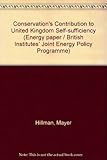 Conservation's contribution to UK self-sufficiency