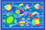 Somethin' Fishy OLIVE KIDS 19 x 29 Rug