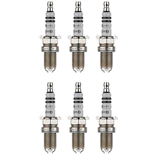 New Spark Plug (Set of 6) BOSCH # 4301 Platinum+2