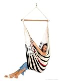 Eigenschaften La Siesta  / Hängestuhl Hängesessel Arhuaco s-w 115x160 bis 130 kg