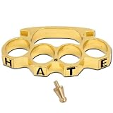 HATE Gold Finished Beltbuckle