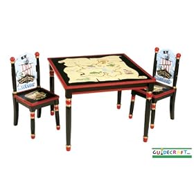 Lambs & Ivy Pirate Table & Chairs