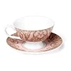 Pink Regency Teacup And Saucer