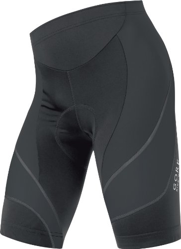 GORE BIKE WEAR Herren Tights POWER 2.0 short mit Ges&auml;sseinsatz, black, M, TPOWMF990008