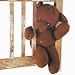 Hand-Knitted Brown Bear