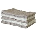 Linens Limited Cotton Terry Tea Towels, Beige/Cream, Set of 5