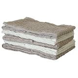 from Linens Limited Linens Limited Cotton Terry Tea Towels, Beige/Cream, Set of 5