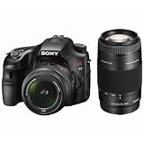 Sony Alpha SLT-A57 SLR Digital Camera (Dual Lens Kit) w/ 18-55mm & 75-300mm Lens