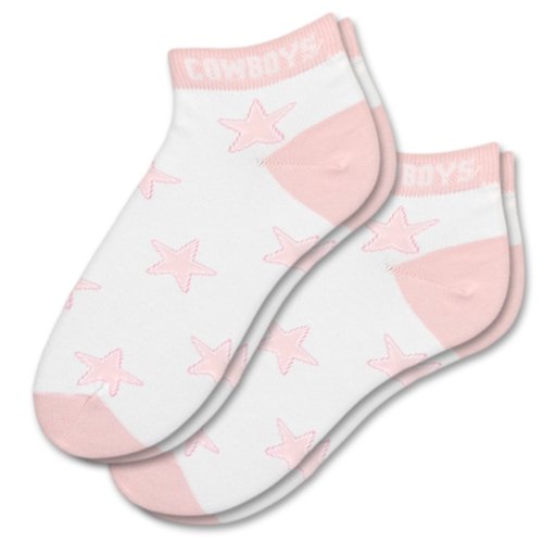 Dallas Cowboys Women's Pink Socks (2-pack)