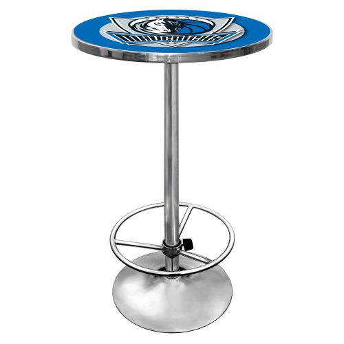 NBA Dallas Mavericks Chrome Pub Table