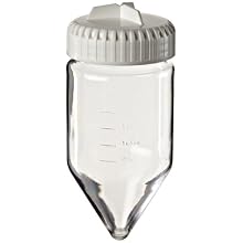 Nalgene 3144-0175 Polycarbonate Conical-Bottom 175mL Centrifuge Bottle with Polypropylene Screw Closure/Silicone Gasket (Pack of 4)