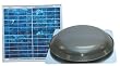 Ventamatic VX1000SOLARWG Solar Powered Roof Attic Ventilator with 12.6-Watt 18-Volt DC Motor, Weathered Grey