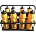 Diamond - 8 Bottle Plastic/Metal Folding Bottle Carrier (Size: 8 Bottles )