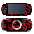 PSP slim & lite skin - Dark Hearts