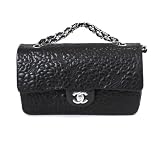 CHANEL A010219 ���U�[2WAY�V�����_�[�o�b�O