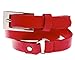 Sunny Belt Women's Soft Faux Leather Skinny Belt