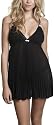Betsey Johnson Women's Pleated Chiffon Babydoll