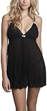 Betsey Johnson Women's Pleated Chiffon Babydoll