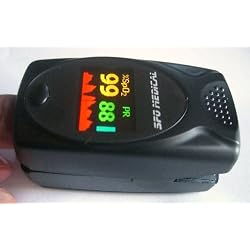 SFO Medical OxyMirror Finger Pulse Oximeter Audio/Visual Alarm,OLED, Two year warranty, adult/pediactric