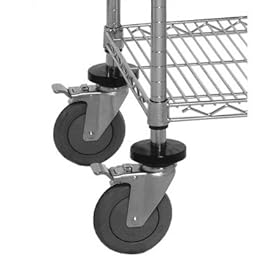  Mobile Kit for Q-Stor Wire Shelving
