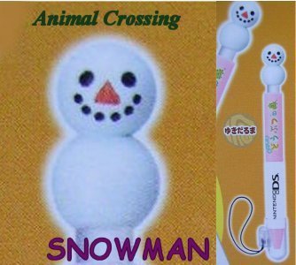 Childrens Toyshop  Toys : Nintendo DS Animal Crossing PDA Stylus Pen - Snowman (Version 2)
