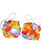 Hawaiian Flowers Luau Tropical Lei Bikini Costume Bra
