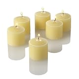 10 Hour Votives Ivory Vanilla Scented Set of 72 by 