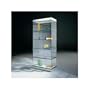CrystalMint Small Rectangle Modular Display System Number of Compartments: Three