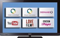 Sony KDL40CX523BU 40-inch Widescreen Full HD 1080p LCD Internet Ready TV with Freeview HD