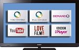 Sony KDL40CX523BU 40-inch Widescreen Full HD 1080p LCD Internet Ready TV with Freeview HD