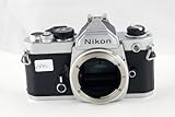 Nikon FM chrome body SLR film camera
