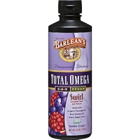 Barlean's Organic Oils Omega Swirl Vegan Flax/Borage, 16-Ounce Bottle