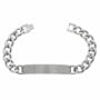 Men's Stainless Steel ID Bracelet, 8.75''