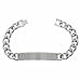 Men's Stainless Steel ID Bracelet, 8.75''