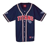 Men's Tennessee Titans S/S Team Color Baseball Jersey