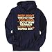 Hoodie Mens Navy Blue 