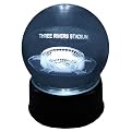 Three Rivers Stadium Etched In Crystal Ball Football Field Configuration