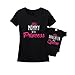 Mommy of a Princess & Daughter of a Queen Mommy And Me Matching Set T-Shirt Bodysuit Clothing