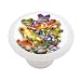 Pyarmid of Tree Frogs Decorative High Gloss Ceramic Drawer Knob