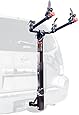 Allen Sports Deluxe 2-Bike Hitch Mount Rack with 1-2 Inch Receiver, Silver/Black