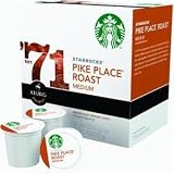 Starbucks K-cups for Keurig Brewers Pike Place Roast, 16-count