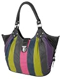 Raiya Faux Leather Womens Shoulder Bag Handbag Multicoloured