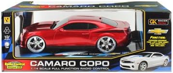 XTR Toys Radio Control 1:14 Red Camaro Copo Car Vehicle Hobby Full Function 27MHz